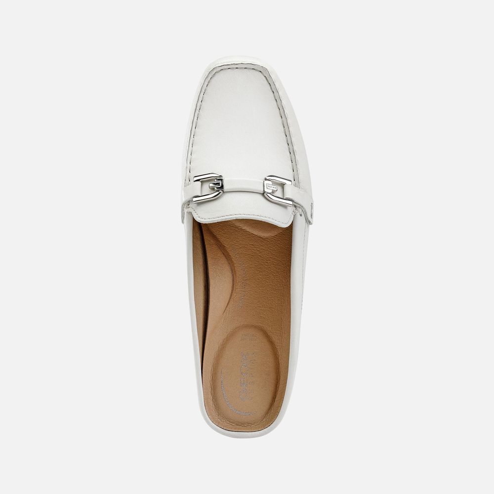 Mocassins Geox Senhora Branco - Annytah - GAROP7035